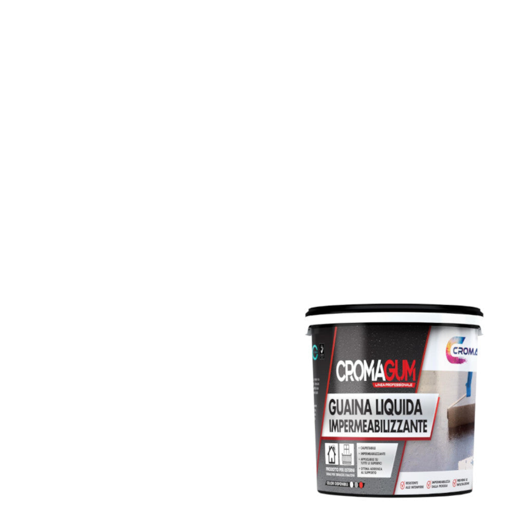GUAINA LIQUIDA CROMAGUM 4L BIANCA.