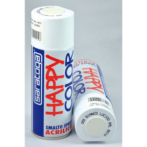 HAPPY COLOR ML.400 BIANCO LUCIDO RAL.9010