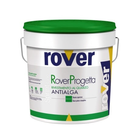 IDROPITTURA AL QUARZO ROVERPROGETTA 14L BIANCA