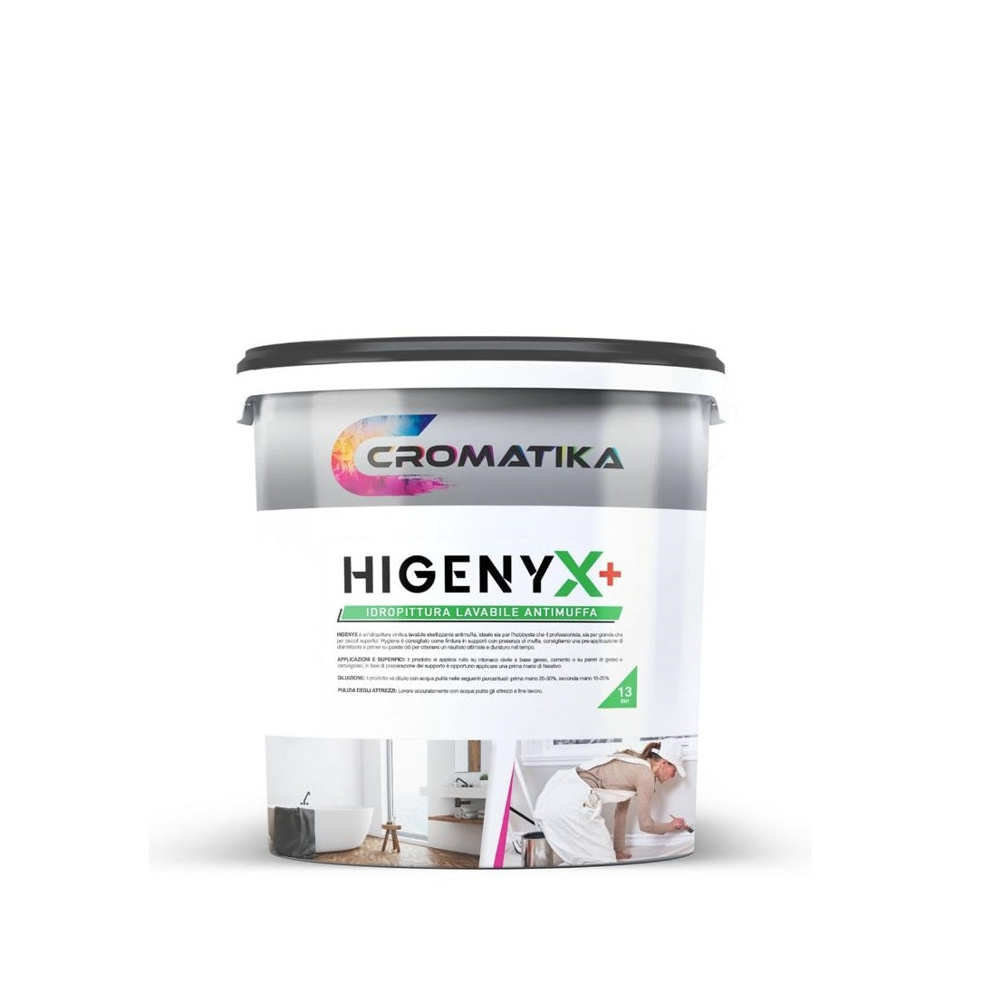 IDROPITTURA HIGENYX+ 4L ANTIMUFFA LAVABILE