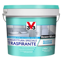 IDROPITTURA RENOV'MUR TRASPIRANTE 14L BIANCA.