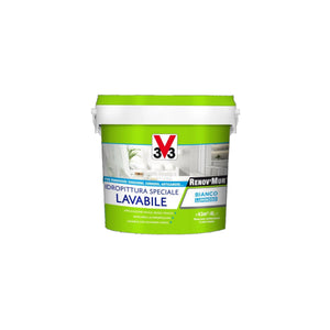 IDROPITTURA RENOV'MUR LAVABILE 4L BIANCA.