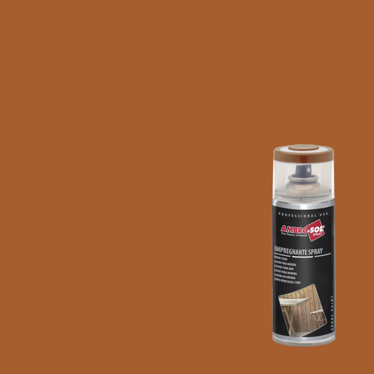 IMPREGNANTE SPRAY 400ML NOCE CHIARO A SOLVENTE