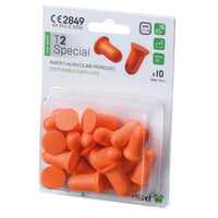 INSERTI AURICOLARI MONOUSO T2 SPECIAL ARANCIONI
