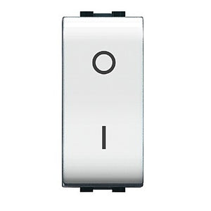 INTERRUTTORE BIPOLARE MYLIFE BIANCO.