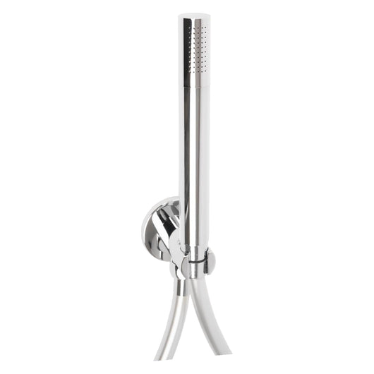 KIT DOCCETTA-SUPPORTO TONDI H18CM TOP LINE CROMO