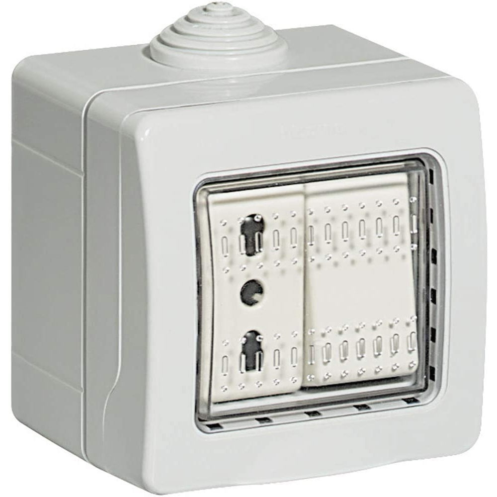 KIT PRESA BIPASSO E DEVIATORE CON CUSTODIA IP40