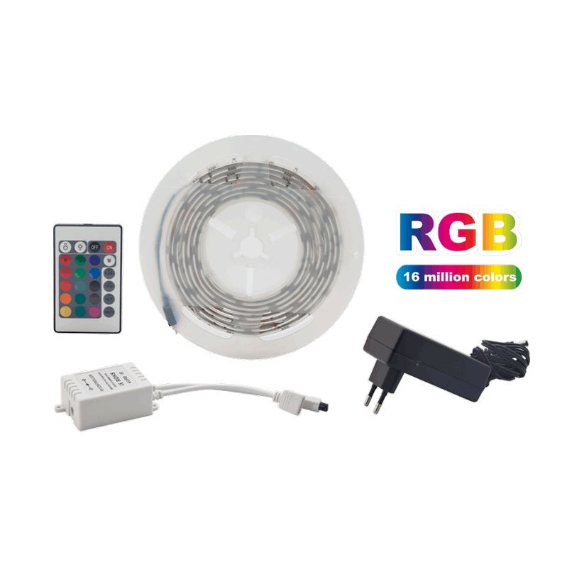 KIT NASTRO 90 LED 300CM 15W RGB ALIMENTATO