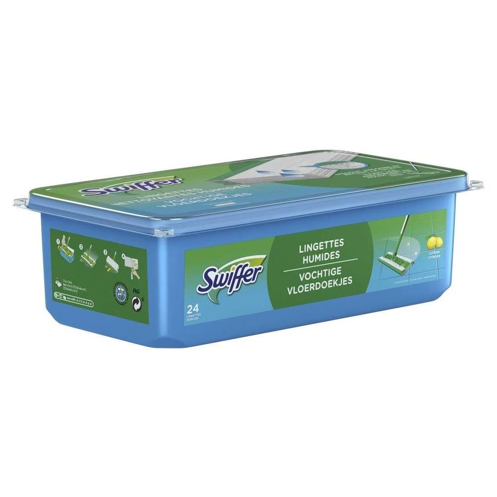 KIT SWIFFER WET 24 PANNI UMIDI PROFUMATI