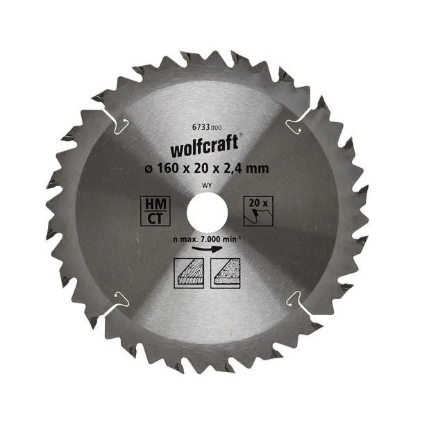 LAMA 20 DENTI SEGA D.160MM FORO 20MM LEGNO