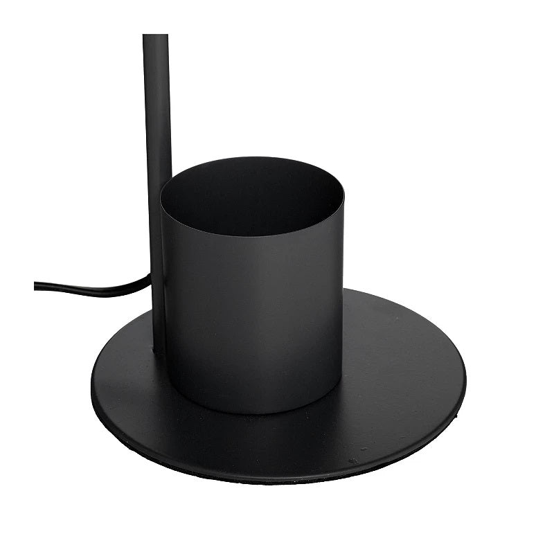 LAMPADA DA STUDIO ELIO E14 D.20XH34CM NERA IN META