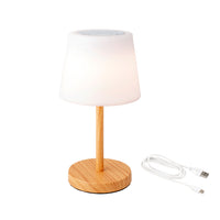 LAMPADA DA TAVOLO SPEAKER H38CM LEGNO.