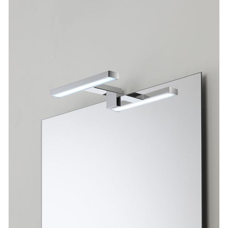 LAMPADA LED SPECCHI 4W 18CM IP44 IN ABS CROMO