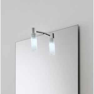 LAMPADA LED SPECCHI 4W H12CM IP44 IN ABS CROMO