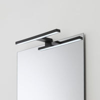 LAMPADA LED SPECCHI 5W 30CM IP44 IN ABS NERO MATT