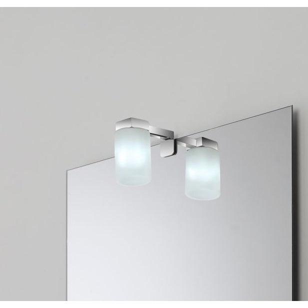 LAMPADA LED SPECCHI 5W H9,5CM IP44 IN ABS CROMO