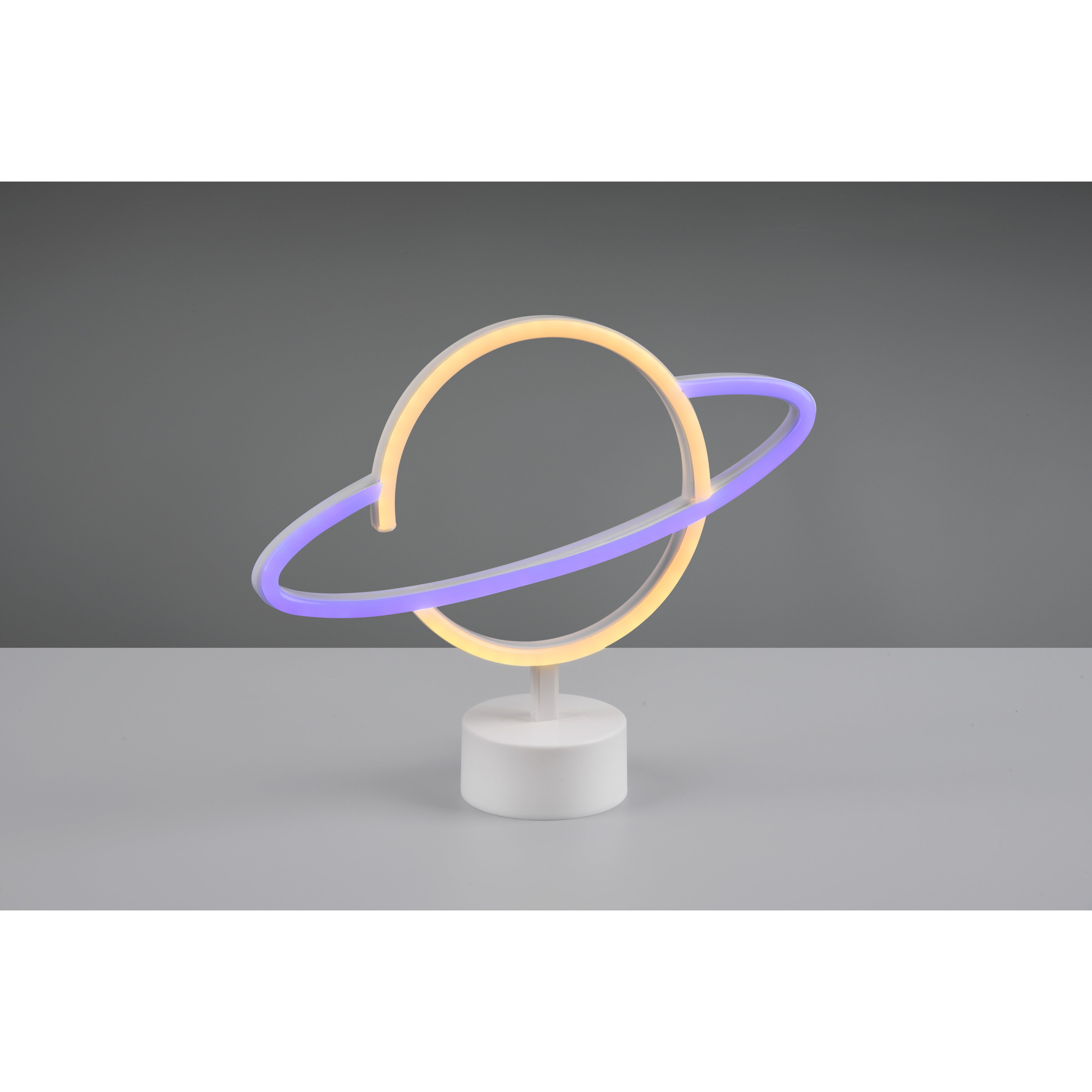 LAMPADA LED DA TAVOLO PLANET 1,6W H24CM USB.