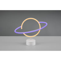 LAMPADA LED DA TAVOLO PLANET 1,6W H24CM USB.