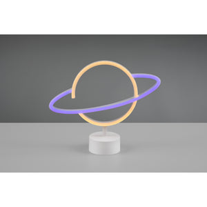 LAMPADA LED DA TAVOLO PLANET 1,6W H24CM USB.