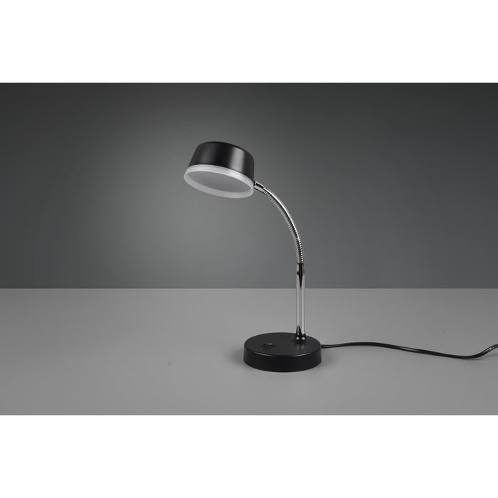 LAMPADA LED DA TAVOLO KIKO 4,5W 3000K H41CM NERA.
