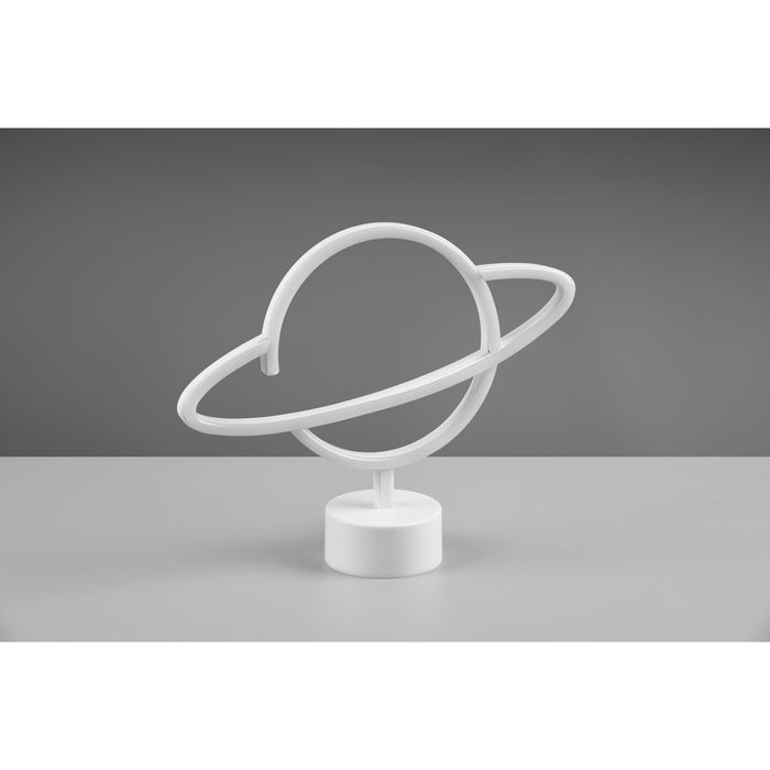LAMPADA LED DA TAVOLO PLANET 1,6W H24CM USB.