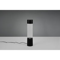 LAMPADA LED DA TAVOLO TORNADO RGB 9W H34CM NERA.