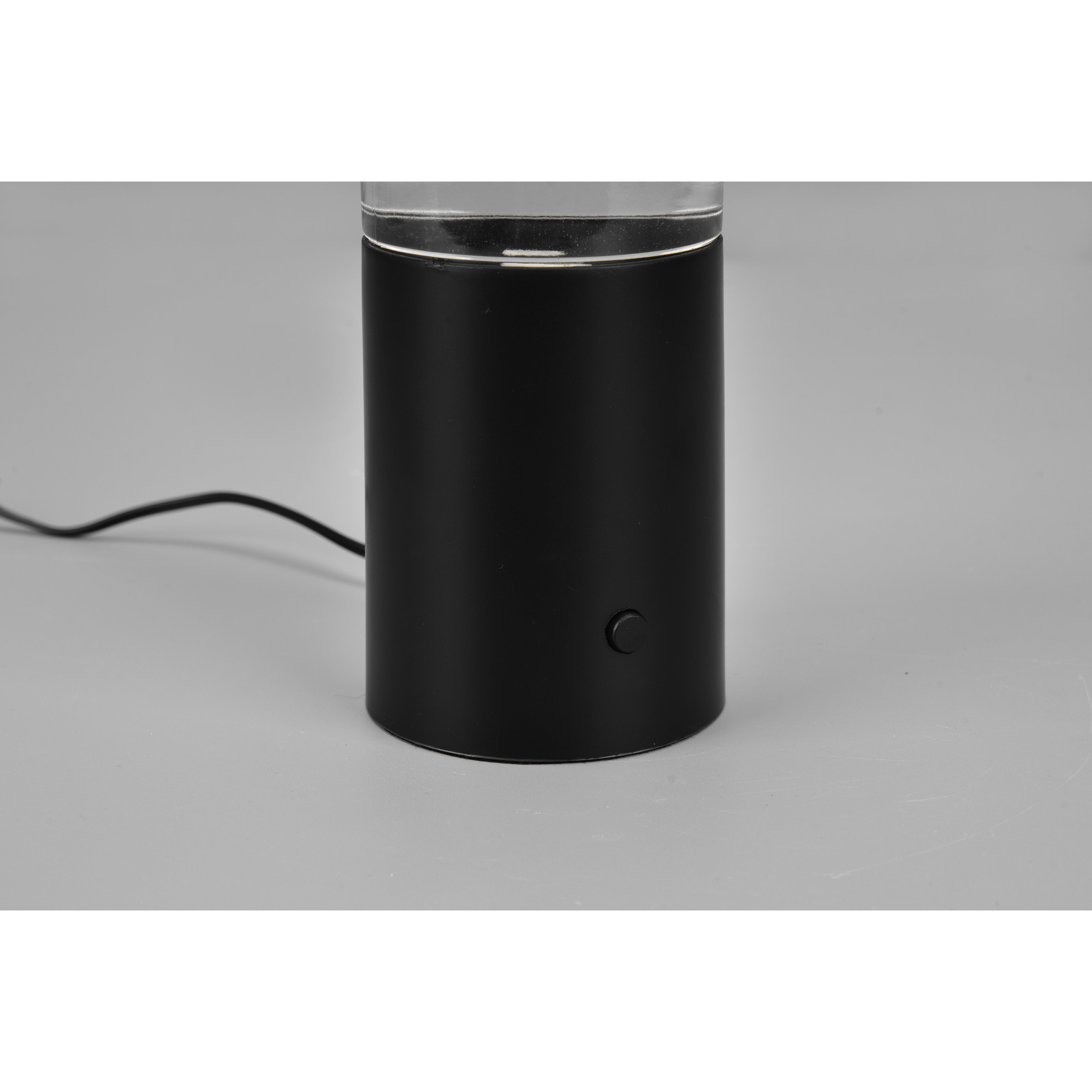 LAMPADA LED DA TAVOLO TORNADO RGB 9W H34CM NERA.