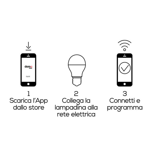 LAMPADA LED GOCCIA E27 11W RGB + 2700 - 6500K WIFI