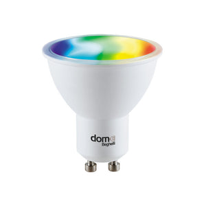LAMPADA LED GU10 5W RGB - 2700 - 6500K WIFI DOM-E