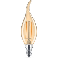 LAMPADINA LED FILO FIAMMA E14 4W 2700K 420LM