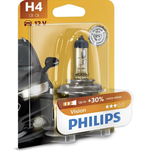 LAMPADINA AUTO H4 12V 60/55W PHILIPS VISION