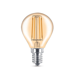 LAMPADINA LED SFERA E14 4W 2700K VINTAGE.