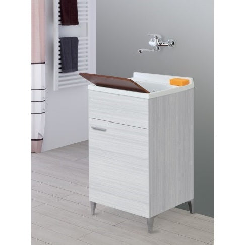 LAVATOIO STELLA 50X50XH82CM GRIGIO