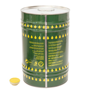 LATTA IN METALLO PER OLIO 25L