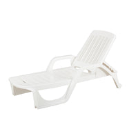 LETTINO ZANZIBAR 190X71XH46CM BIANCO REGOLABILE.