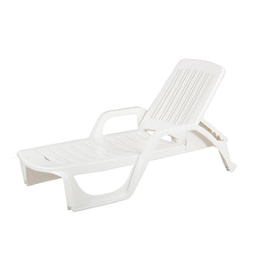 LETTINO ZANZIBAR 190X71XH46CM BIANCO REGOLABILE.