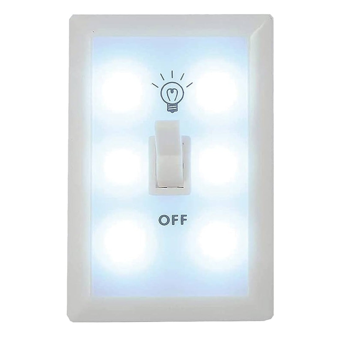 LUCE LED SWITCH LIGHT A FORMA DI INTERRUTTORE.