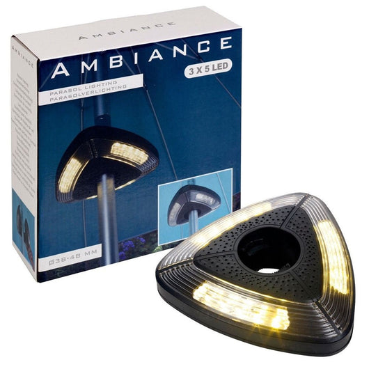 LUCI OMBRELLONE 19CM 15LED A BATTERIA