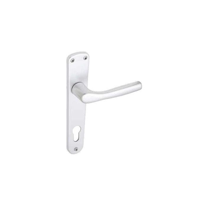 MANIGLIA BICA ARGENTO PLACCA YALE