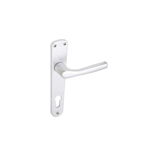 MANIGLIA BICA ARGENTO PLACCA YALE