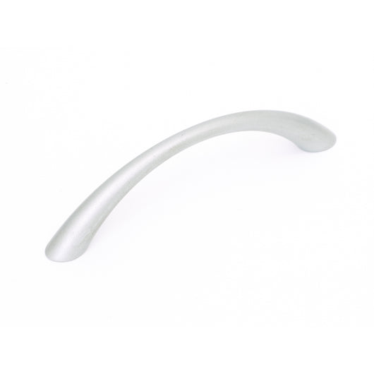 MANIGLIA IN METALLO MODERNA ARGENTO 64MM TIPO E