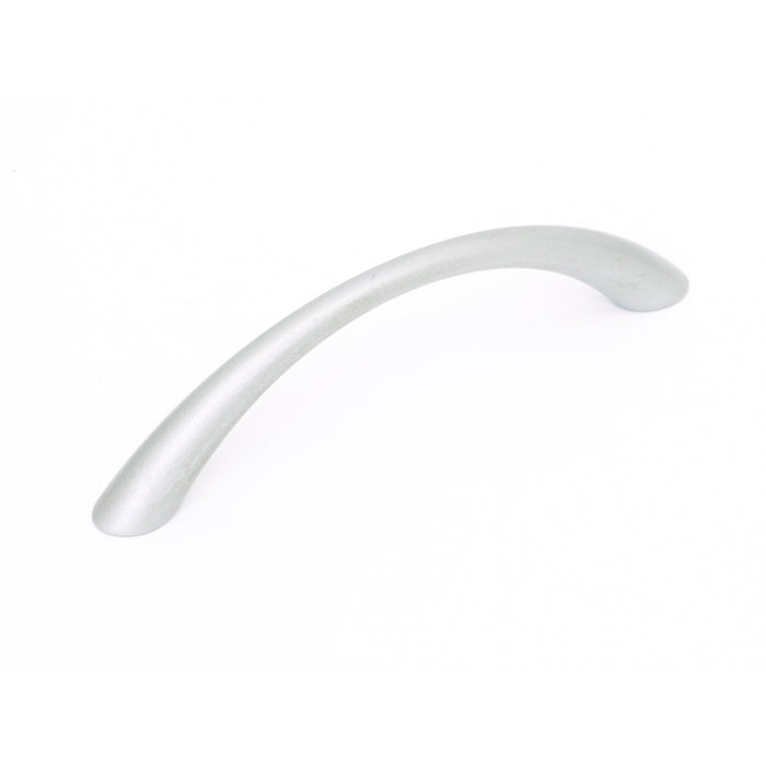 MANIGLIA IN METALLO MODERNA ARGENTO 64MM TIPO E