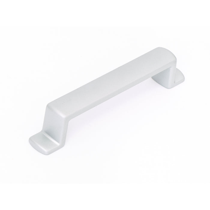 MANIGLIA SQUADRATA ARGENTO 96MM TIPO C