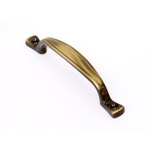 MANIGLIA VITE PASSANTE 96MM BRONZATA IN METALLO