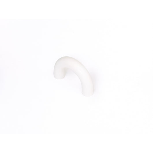 MANIGLIETTA ARCO 32MM IN PLASTICA BIANCA