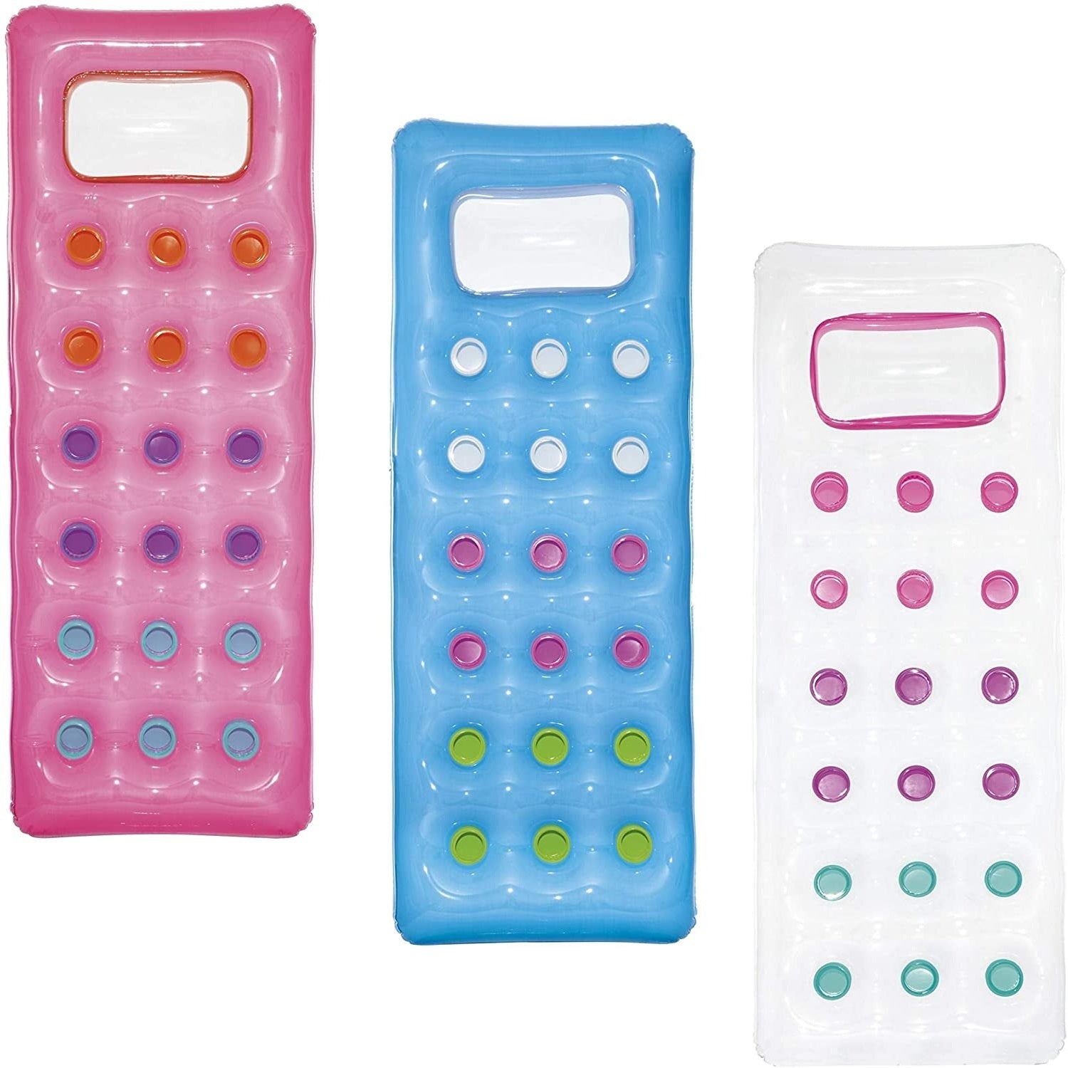 MATERASSINO 18 BUCHI 188X71CM IN 3 COLORI