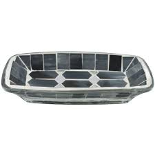 MELODY PORTASAPONE IN VETRO MOSAICO GRIGIO