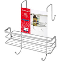 MENSOLA DOCCIA FRANCY 1 RIPIANO 25X13XH32CM CROMO