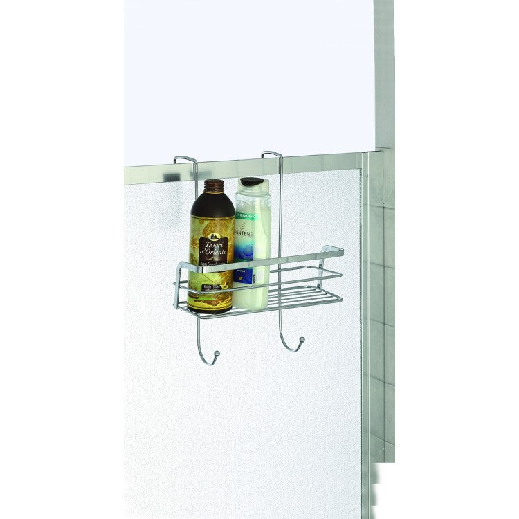 MENSOLA DOCCIA FRANCY 1 RIPIANO 25X13XH32CM CROMO