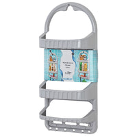 MENSOLA DOCCIA ANKORA 27X14XH62CM 3 PIANI GRIGIO